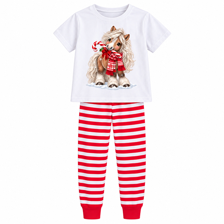 Candy Cane PJS set