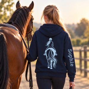 Together Personalised Horse Riding Hoodie