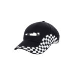 F1 Black/White Personalised Baseball Hat - Go-Kart Party Gift