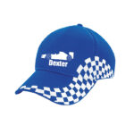 F1 Royal Blue Personalised Baseball Hat - Go-Kart Party Gift