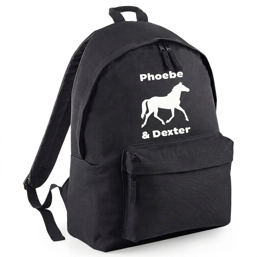 Horse and Rider Back Pack