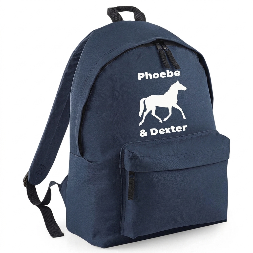 Horse and Rider Back Pack