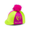 Horse Heart Named Riding Hat Cover