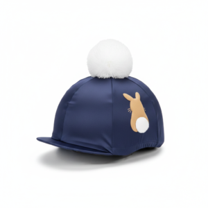 Navy Easter Bunny hat cover