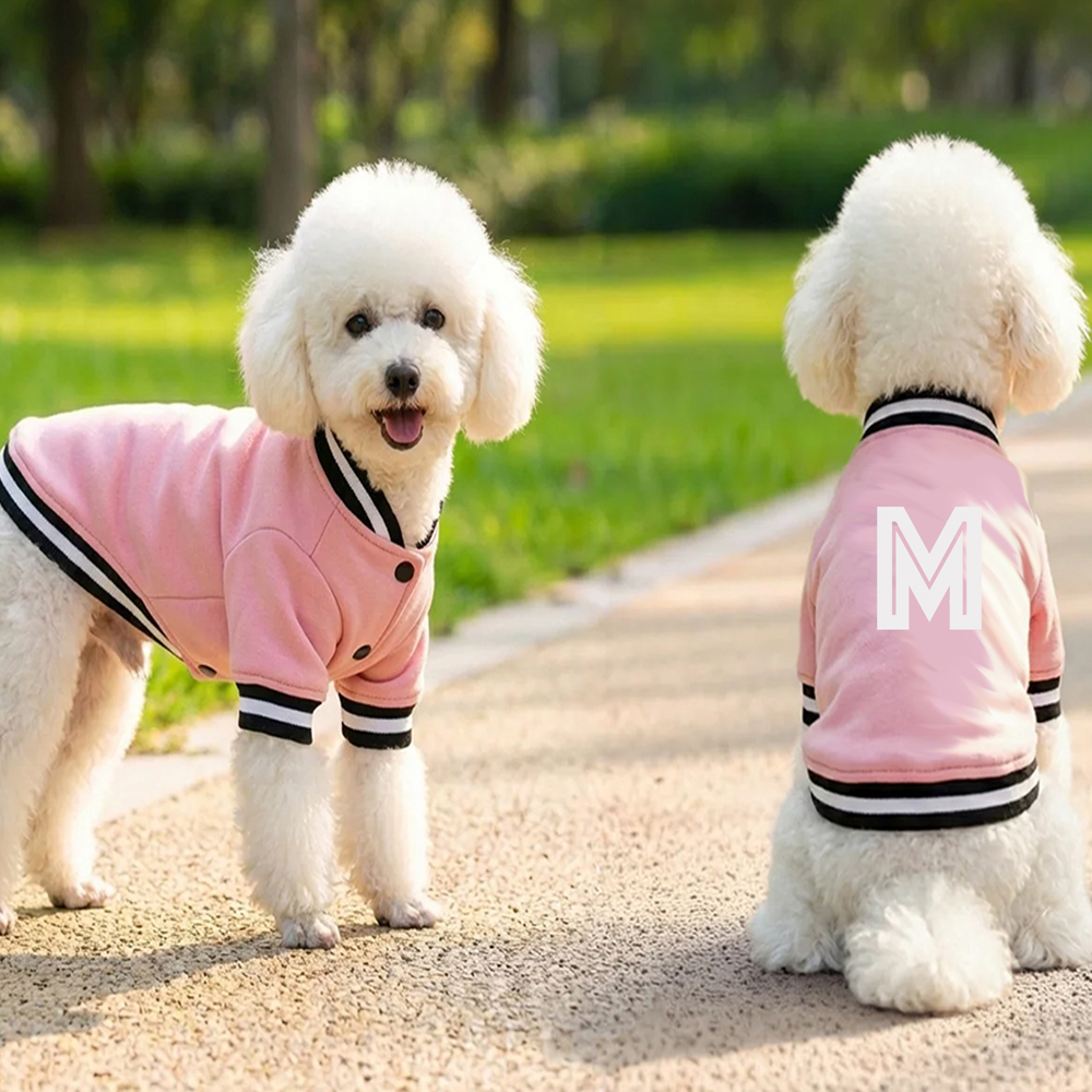 Personalised Dog Coat Varsity Jacket - Image 2