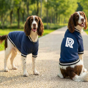 Personalised Dog Coat Varsity Jacket