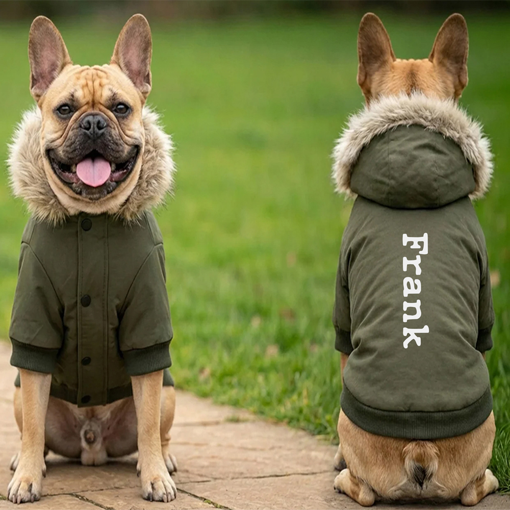 Personalised Dog Parka Coat - Image 2