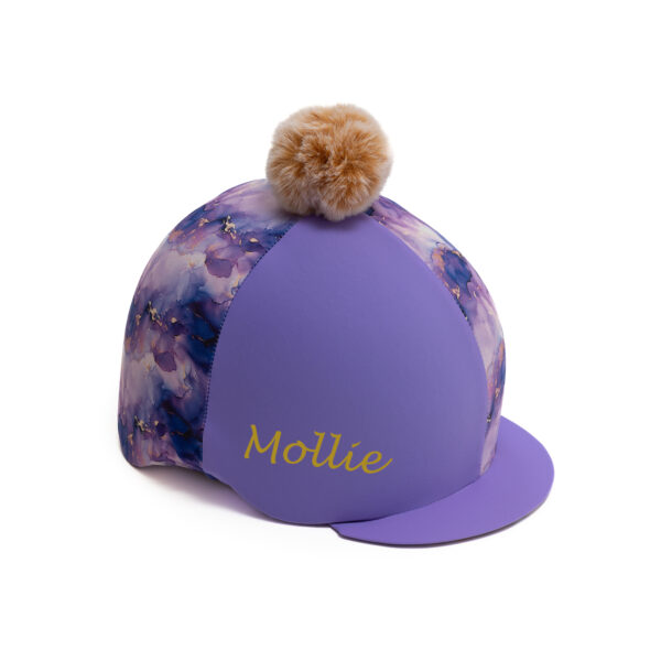 Marbled Fusion personalised hat cover