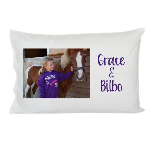 Photo Pillow Case by Luvponies.com