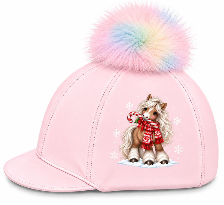 Pony Cane Marshmallow Pom