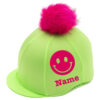Happy Face Riding Hat Cover - Image 2