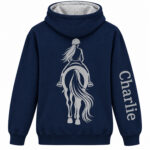 Together Personalised Horse Riding Hoodie