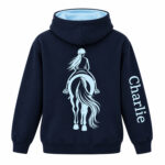 Together Personalised Horse Riding Hoodie