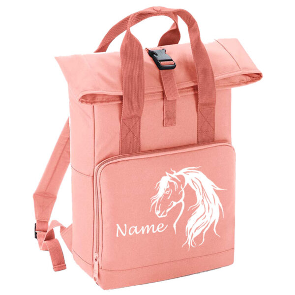 Wild Blush Roll-Top Backpack