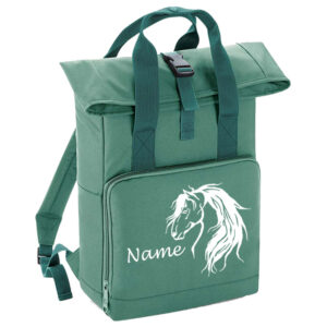 Wild Roll Top Backpack by Luvponies