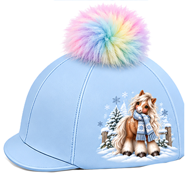 Winter Pony Riding Hat Cover - Image 8