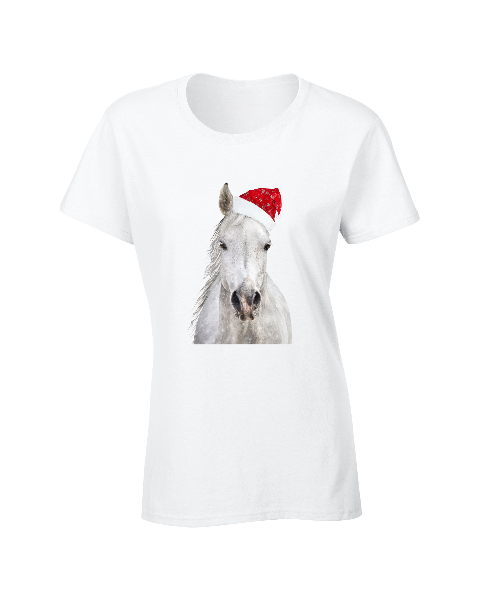 Christmas Horse Pj Shorts Set - Image 3