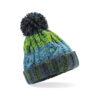 Electric Grey Bobble Hat by Luvponies