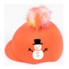 Flo Orange Snowman Hat Cover by Luvponies