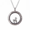 Floating Horse Charm Locket