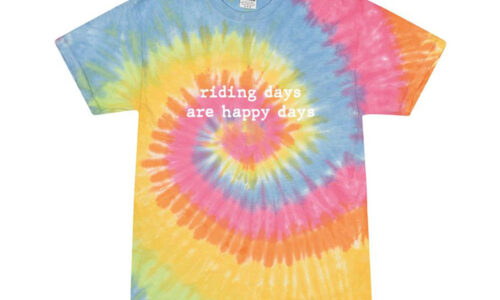 The Happy Days Tie Dye T-shirt: Whether the sun is shining or not, this rainbow t-shirt will add a bit of fun and colour to any child's wardrobe