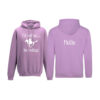 Lavender I'd Rather Be Riding Hoodie by Luvponies.com