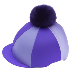 Lilac and Purple Riding Hat Cover