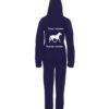 Navy Horse Onesie