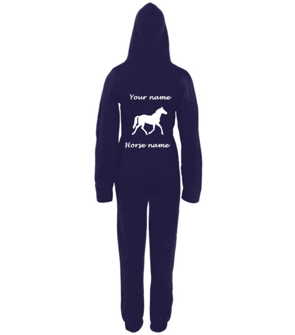 Navy Horse Onesie