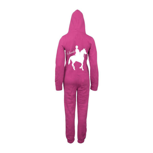 Hot Pink Off For A Hack Onesie by Luvponies.com