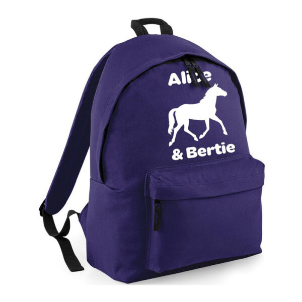 Personalised Horse Back Pack from luvponies.com