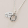 Personalised Sterling Silver Horseshoe Necklace