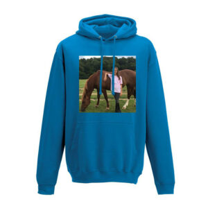 Sapphire Photo Hoodie by Luvponoes.com