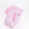 Pink Crystal Horseshoe Necklace - Image 2