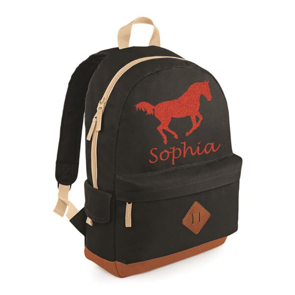 Red Glitter Horse Back Pack from luvponies.com