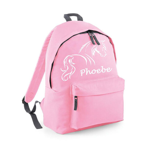 These Saddle Up School Back Packs are big enough for school and also perfect for holidays and pony sleepovers. Add a name so it never gets lost!