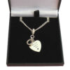 Personalised horseshoe necklace