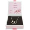 Interlinking horseshoe necklace